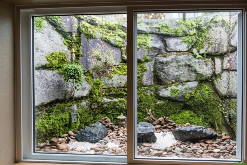 Window-Well-Zen-Garden-ideas