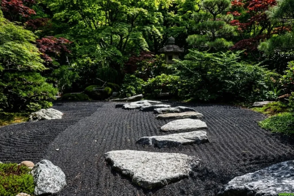 Zen-Garden-Rocks-and-its-Pathways