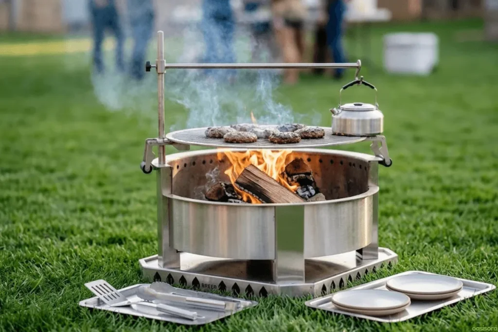 BREEO-X-Series-Smokeless-Fire-Pit-Firemaster-Bundle