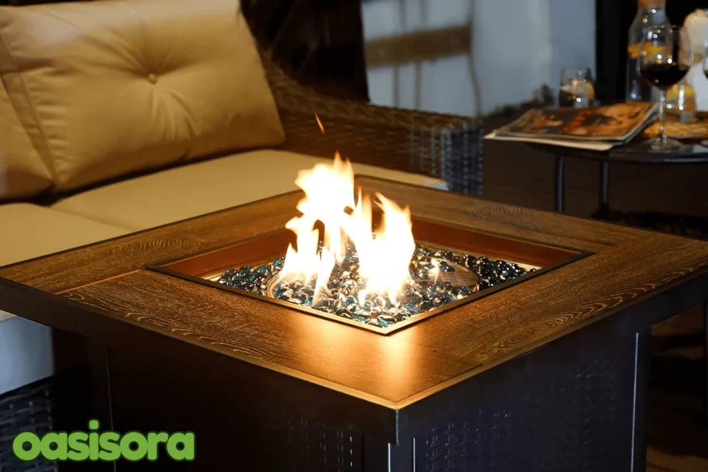 
Bali-Outdoors-Square-Propane-Fire-Pit-Table