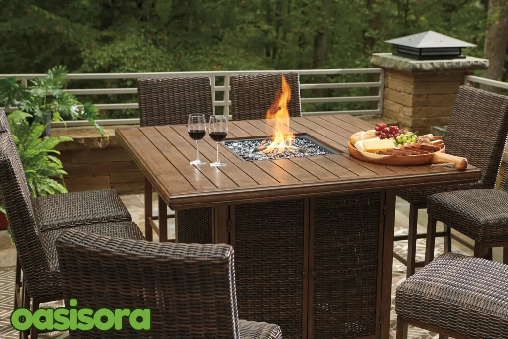 
Direct-Wicker-Square-Dining-Fire-Table