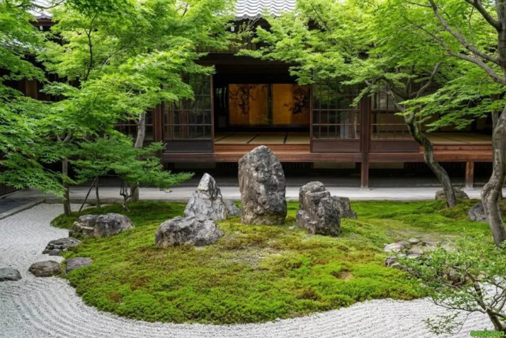 Zen Garden Ideas: 20 Calm Designs for Modern Spaces (2026) 3 Rock-Sculptures-and-Arrangements