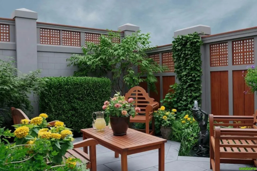 Zen Garden Ideas: 20 Calm Designs for Modern Spaces (2026) 5 Screening-the-Outside-World