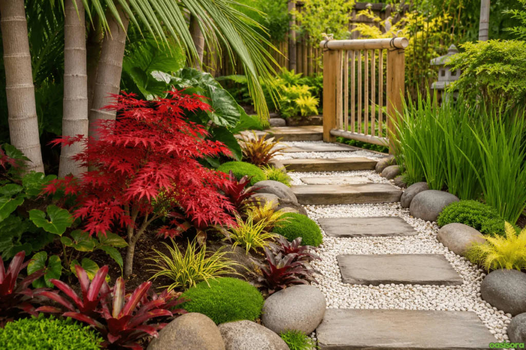 Zen Garden Ideas: 20 Calm Designs for Modern Spaces (2026) 15 Seasonal-Interest-Garden