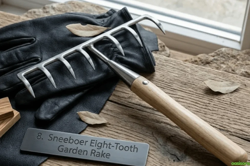 Sneeboer-Eight-Tooth-Garden-Rake