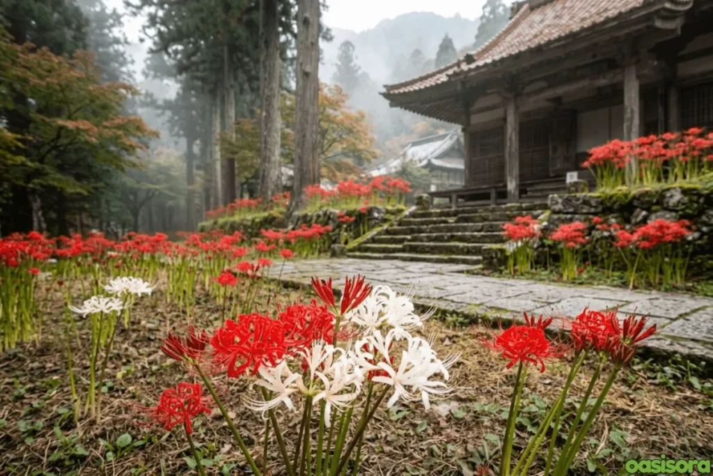Spider Lily A Symbol of Life and Death: 4 Powerful Meanings 11 Spider-Lilies-in-Kansai-area