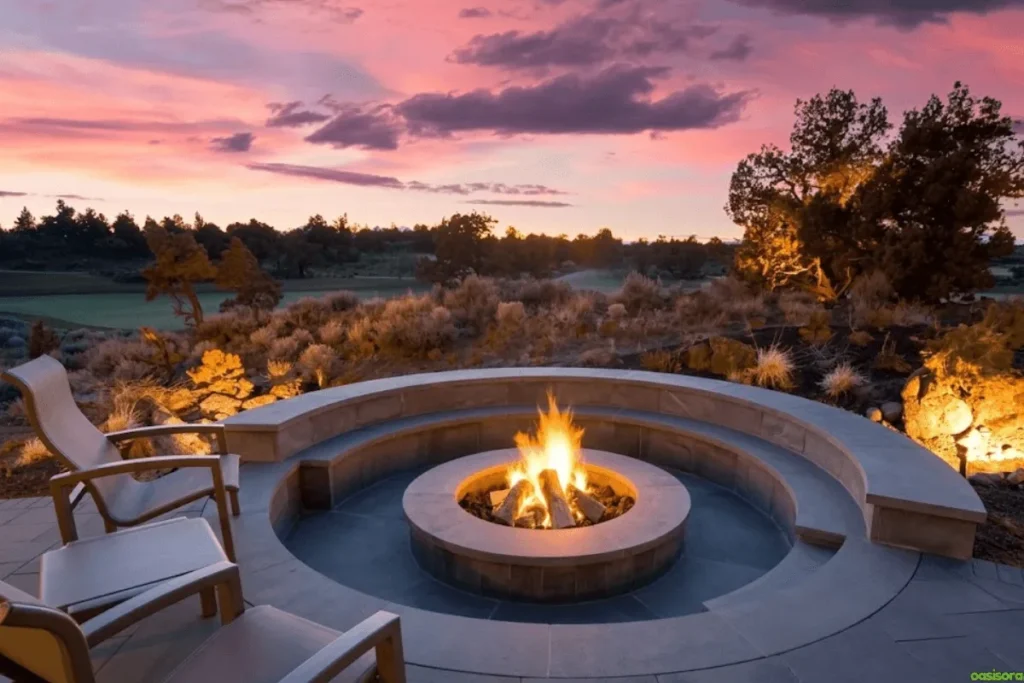 Sunken-Fire-Pit-Ideas