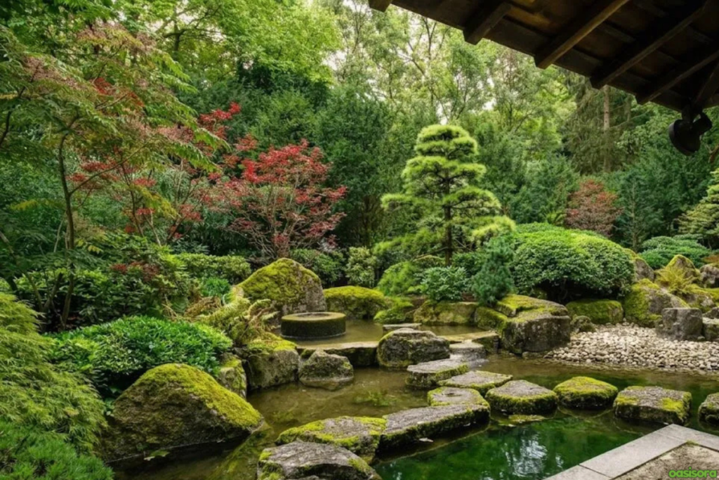 Zen Garden Ideas: 20 Calm Designs for Modern Spaces (2026) 4 The-Moss-Effect-Enhances-Zen-Garden-Ideas