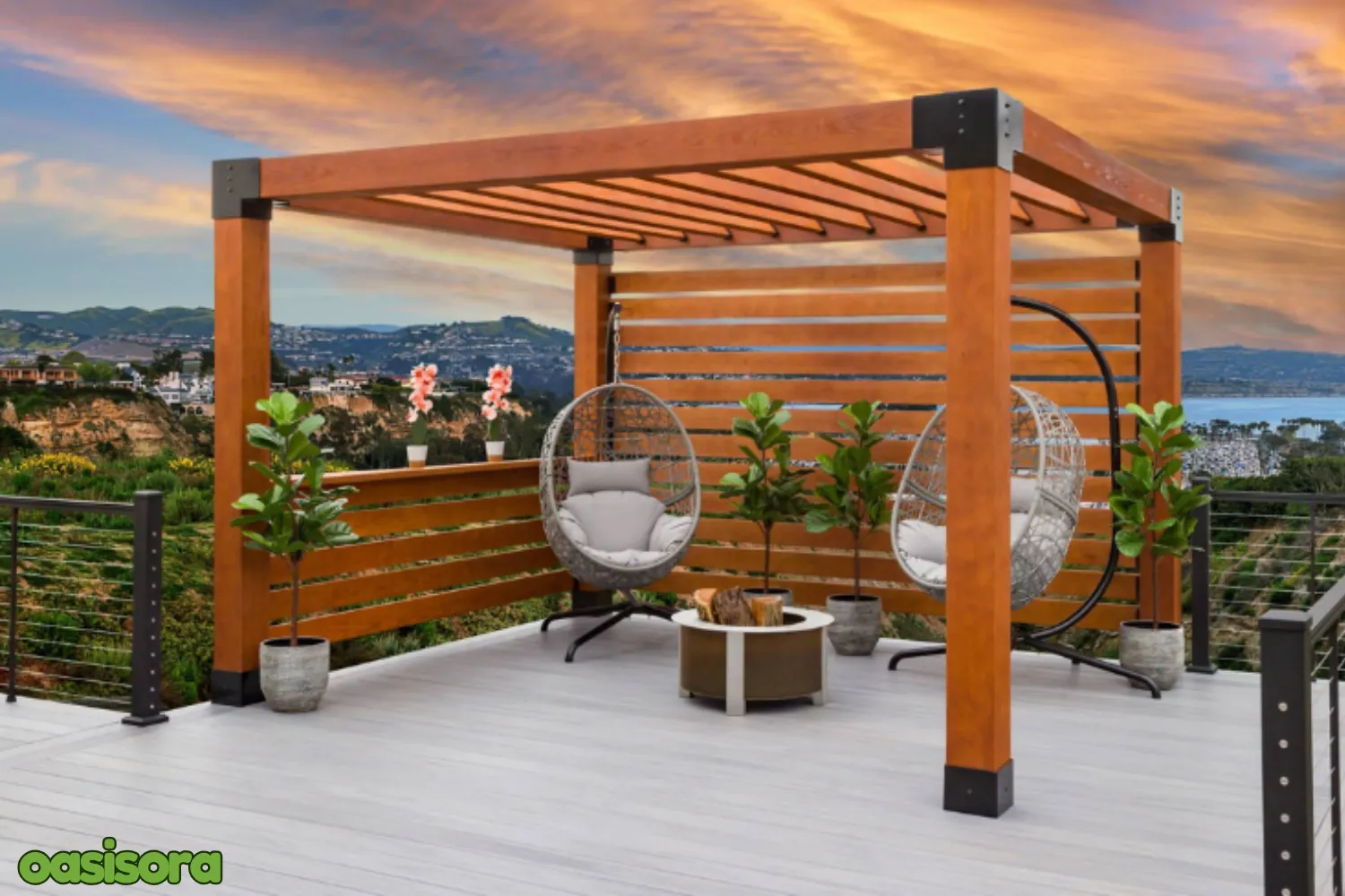 modern-pergola-providing-deck-shade