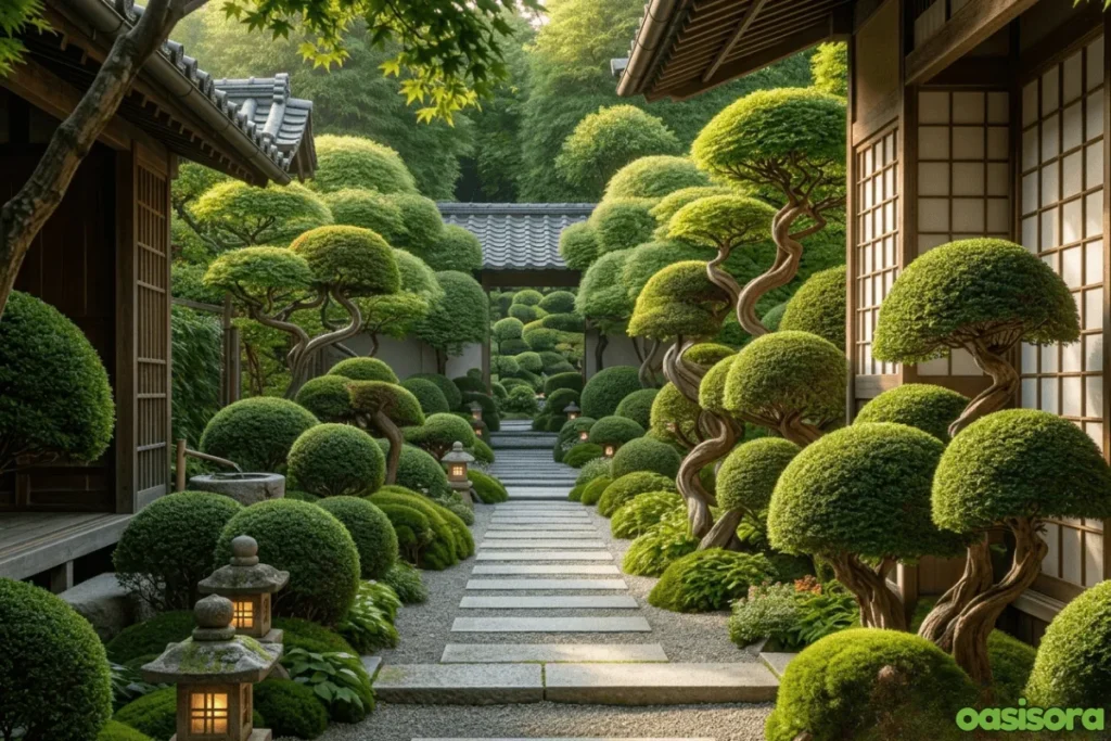 Low-Maintenance-Japanese-Garden-Hedge-Plants