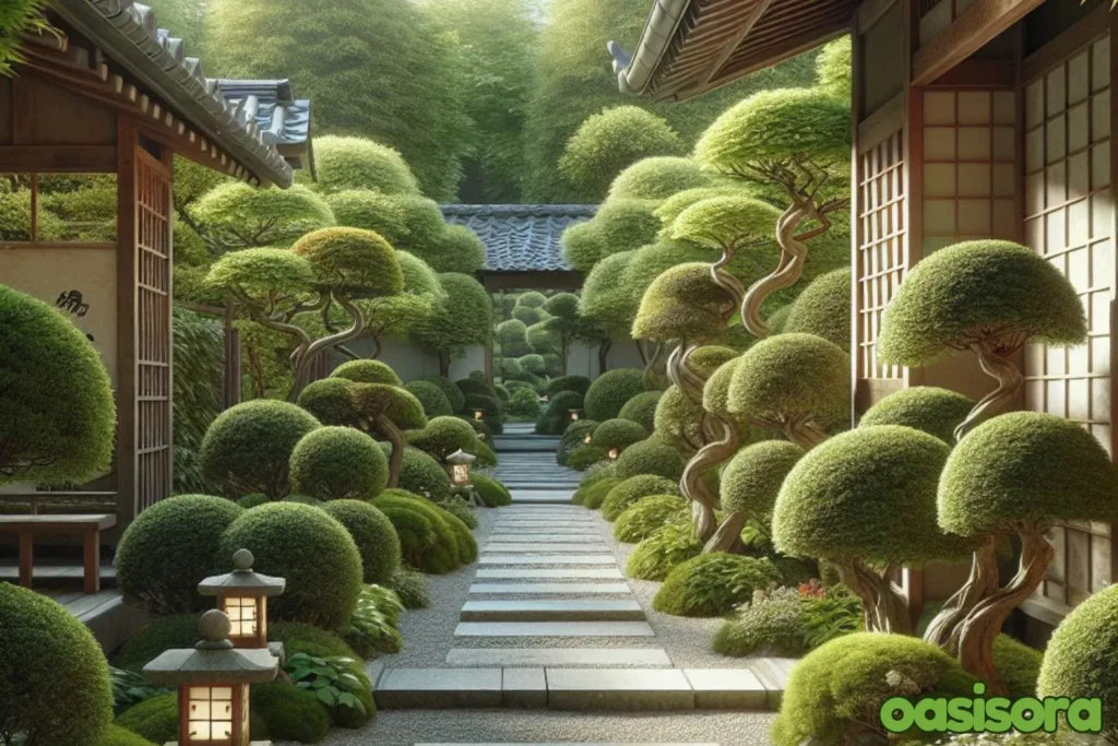 Low-Maintenance-Japanese-Garden-Hedge-Plants