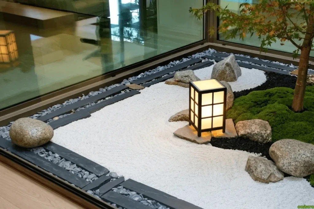 indoor-Japanese-Zen-garden-aesthetic-area-or-space
