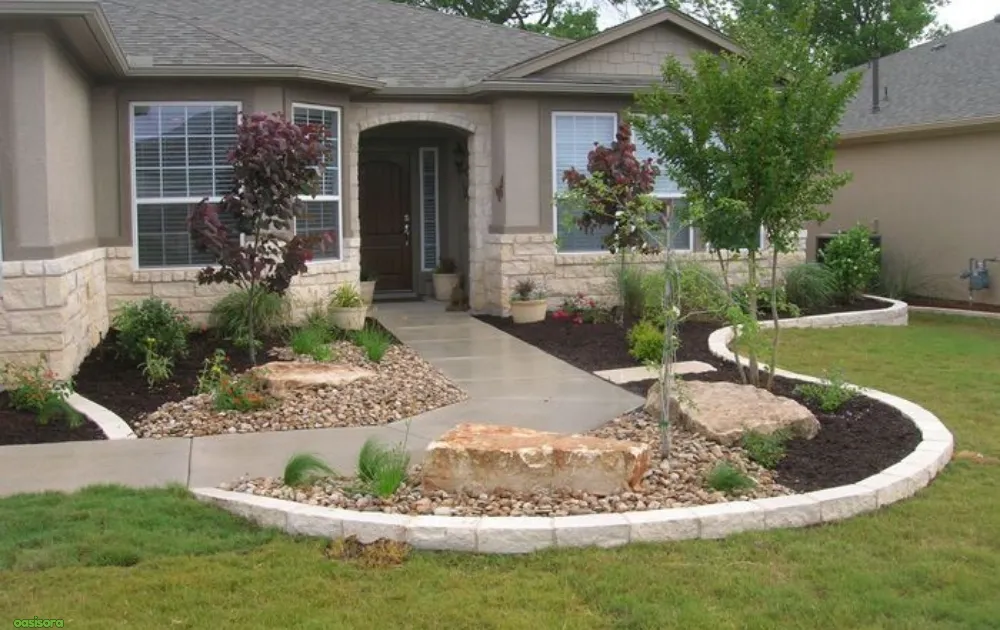 Mixing-Rocks-and-Mulch-for-Layers