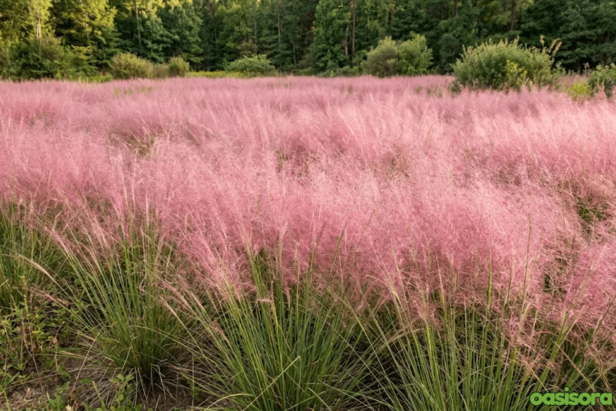 Ornamental Grasses in Your Arizona Landscape (Low Water) 3 Pink-Muhly-Grass-Muhlenbergia-capillaris
