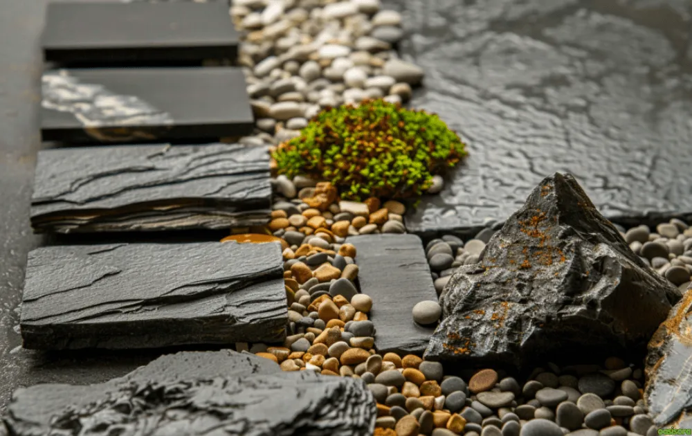 What Colors Dominate Traditional Japanese Gardens That Work 15 Dark-Stones-and-Wood