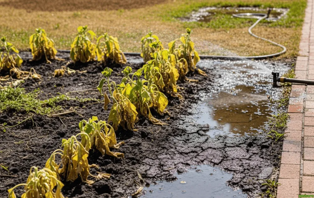 Common Beginner Landscaping Mistakes to Avoid in 2026 6 Poor-Watering-and-Drainage-Decisions