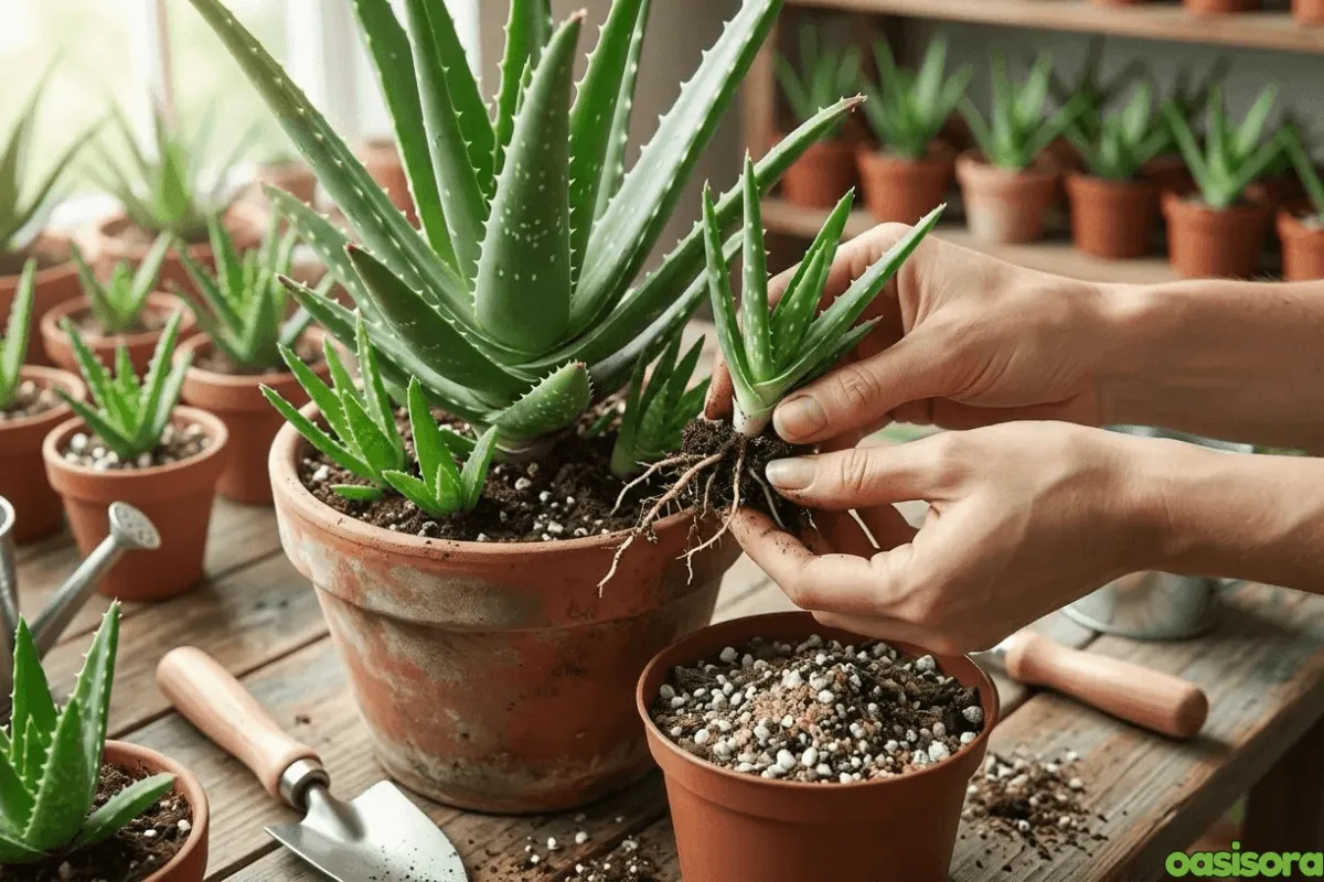 Growing Aloes: 10 Tips for Healthy Indoor & Outdoor Plants 4 Propagate Aloes From Offsets