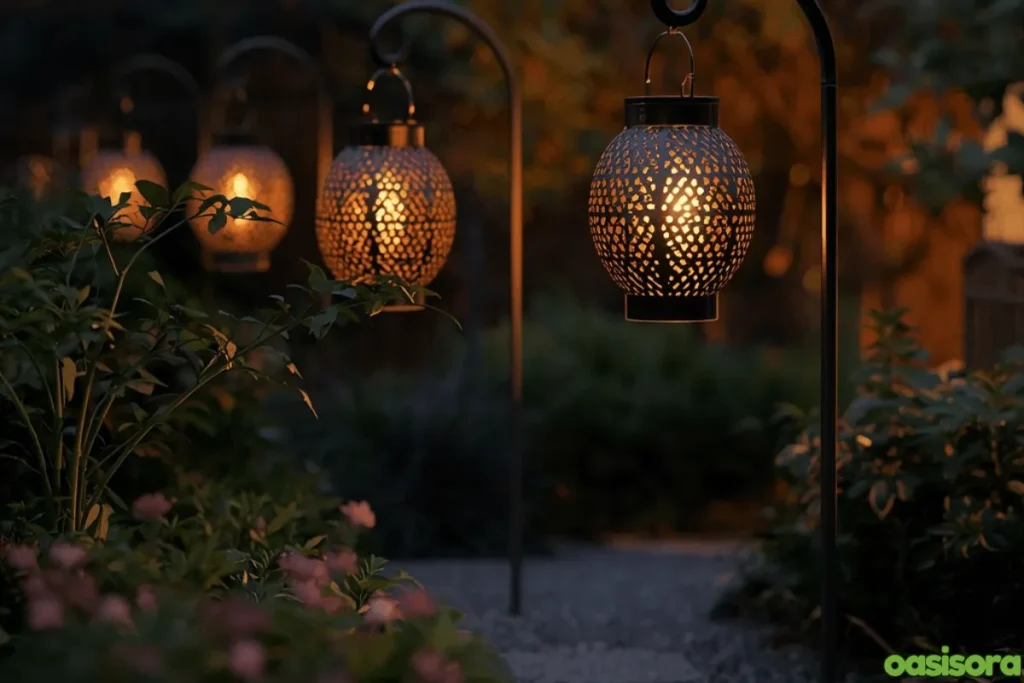 9 Modern Japanese Zen Garden Lighting Ideas for Your Home 11 Cool hanging lights for zen garden